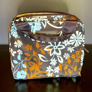Vera Bradley Java Floral Insulated Lunch Tote EUC